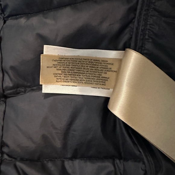 Burberry Brit Down Dark Navy Blue Quilted Dalesbury Puffer Jacket Small Petite - Picture 11 of 14